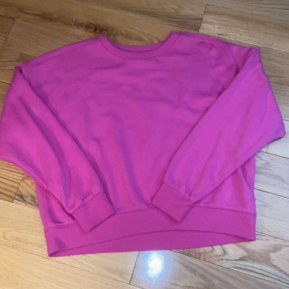 NWOT Universal Thread Pink Fleece Sweatshirt in size XL - Picture 6 of 10